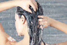 الماء البارد للشعر