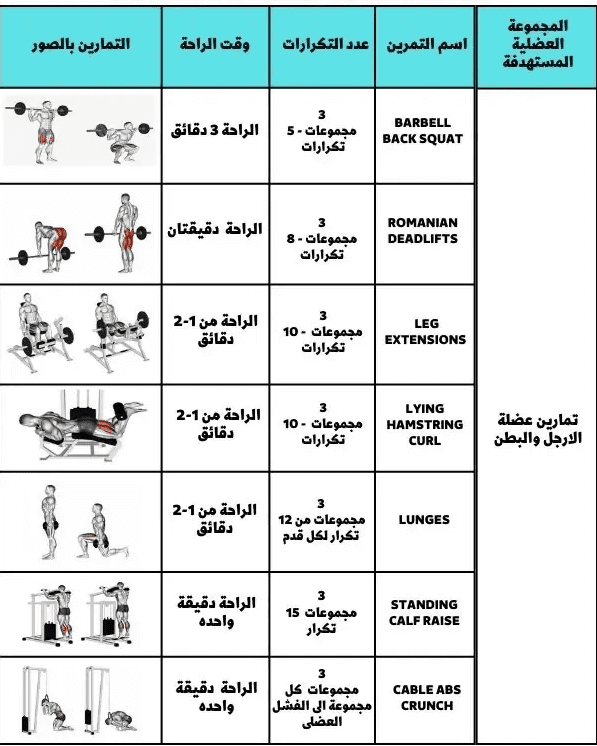 تمارين التضخيم