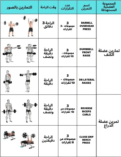 تمارين التضخيم