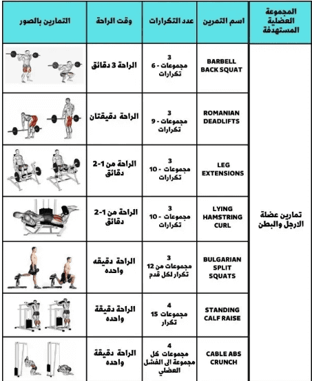 تمارين التضخيم
