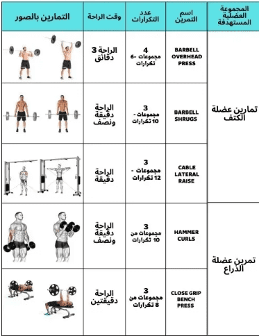 تمارين التضخيم