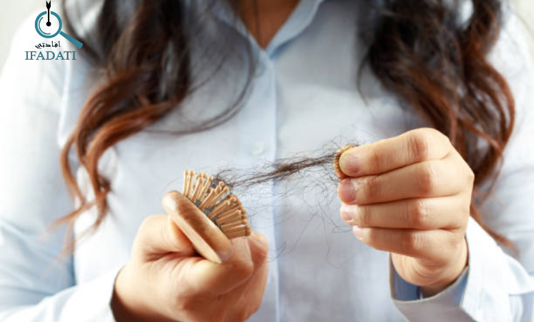 سبب تساقط الشعر بكثره