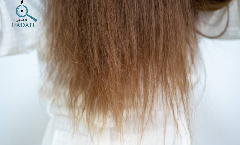 كريم للشعر الجاف