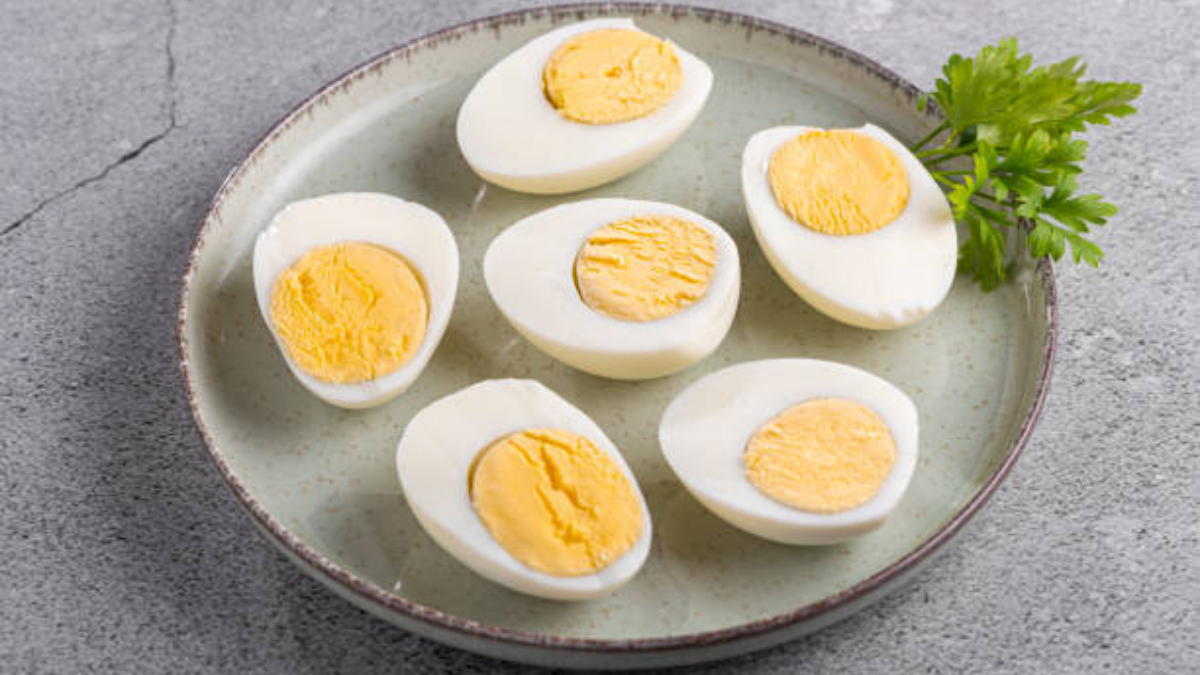فوائد البيض المسلوق​
