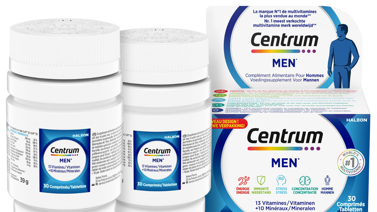 فوائد فيتامين سنتروم للرجال