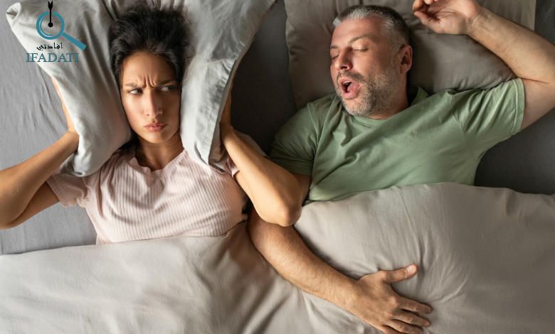 اسباب الشخير عند النوم