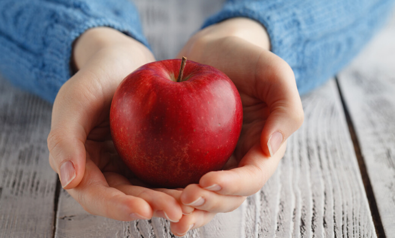 فوائد التفاح الاحمر