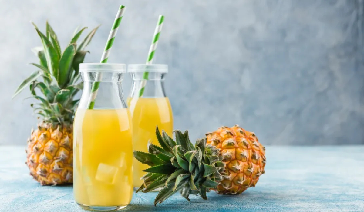 فوائد عصير الاناناس