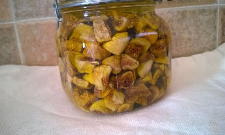 فوائد التين المجفف مع زيت الزيتون