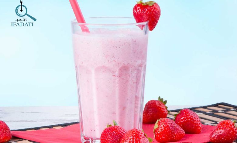 إفادتي تعرف على كل ما يخص مشروب الزبادي والفراولة مشروب الزبادي والفراولة